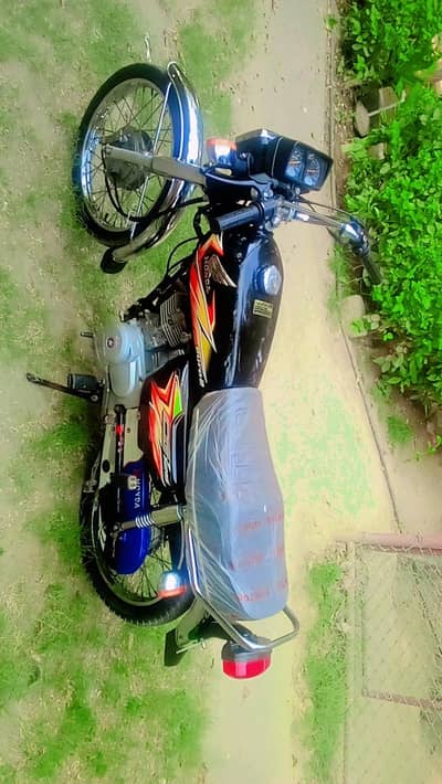 Honda CG 125 2021 model All punjab number