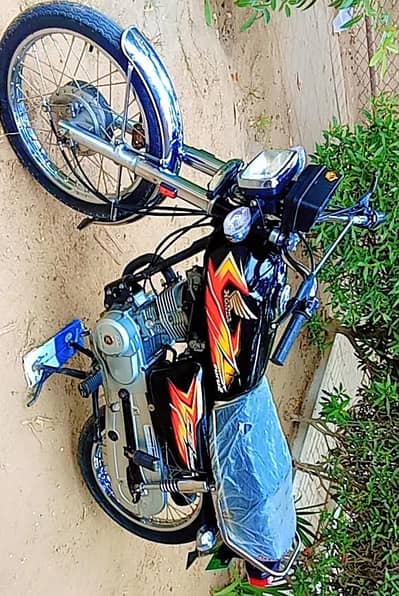 Honda CG 125 2021 model All punjab number
