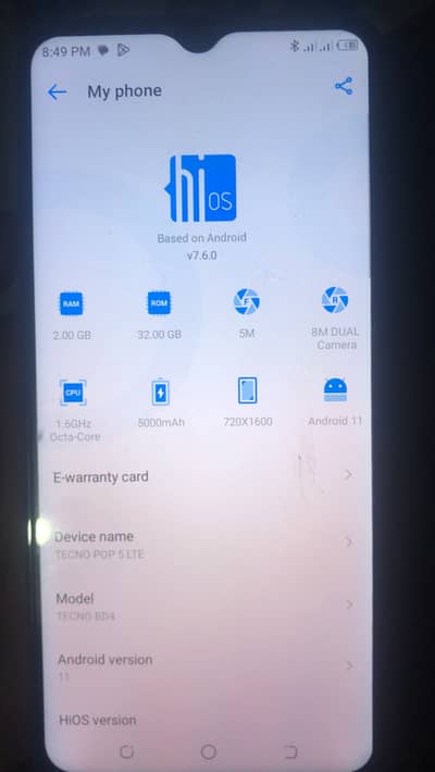 Tecno POP 5 Pro