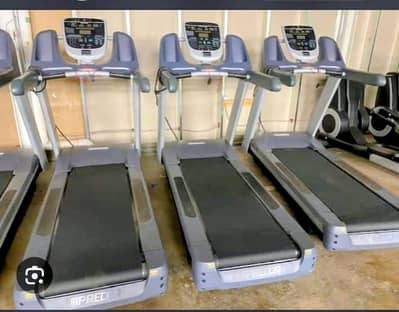 TREADMILL DUMBBELL PLATES RODS BENCH SPIN