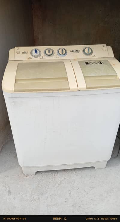 washing and dryers