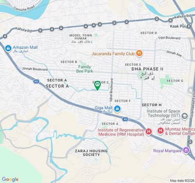 Kanal Plot for sale in DHA Islamabad Phase 2 Sector c