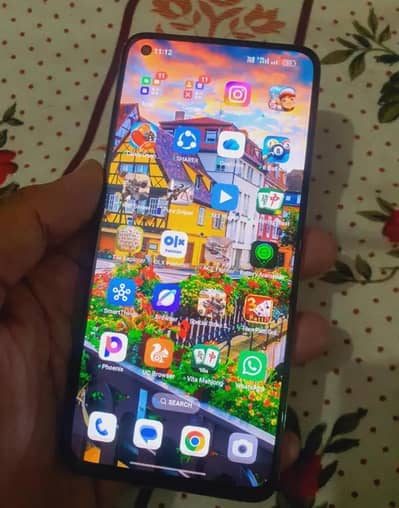 OPPO Reno 6 official pta with box display ma light shad ha
