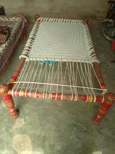 Rangeen Charpoy for selling