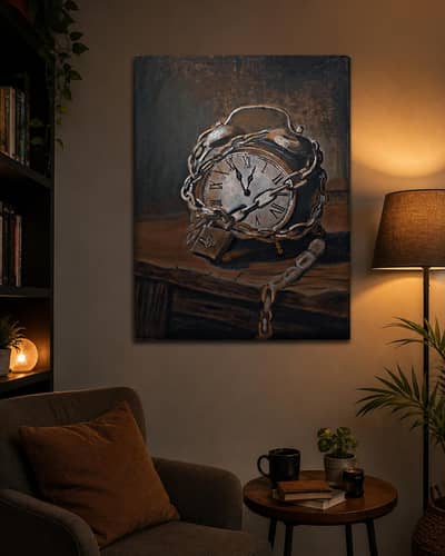 oil canvas painting