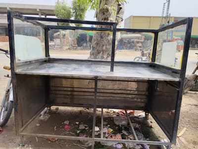 Steel & Glass Counter