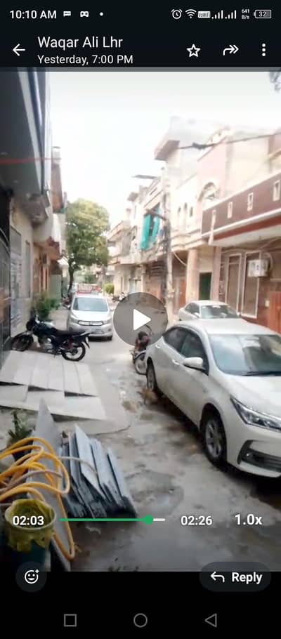 3 marla 1st floor saprat rasta for rent taj bagh scheem lahore