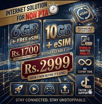 Data Esim for non PTA