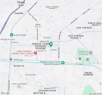 JUBILEE TOWN LAHORE 5 MARLA PLOT FOR SALE