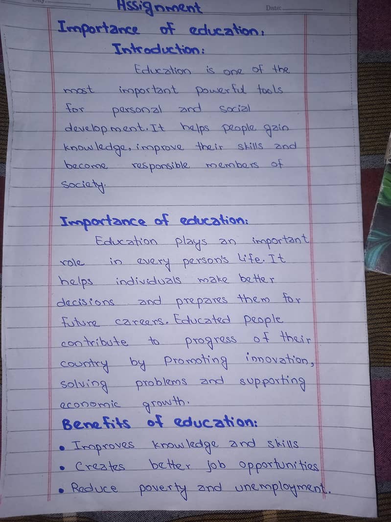 Assignment writing 0