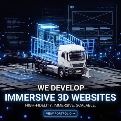 We develop 3D websites for you