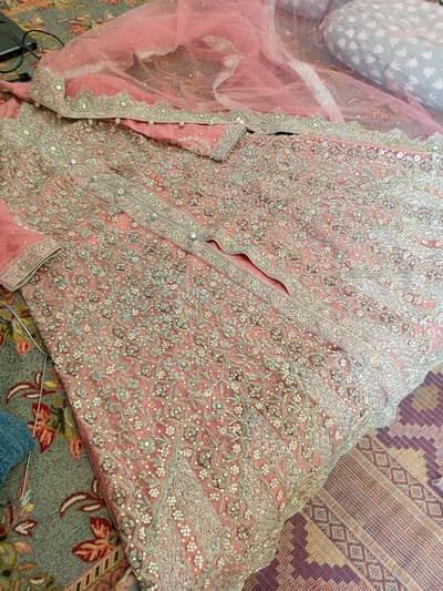Nikha waleema and mehndi dress for sale