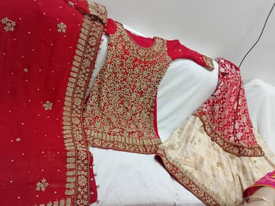 Beautiful bridal dress