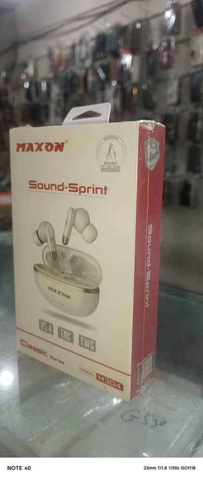 Maxon m304 gaming earbuds HD sound low latency