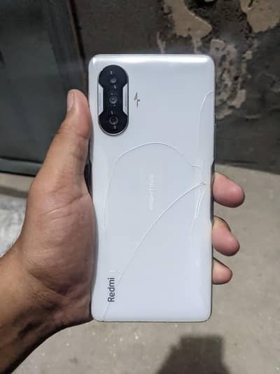 Redmi K40 Gaming 12/256 minor glass Break working all ok
