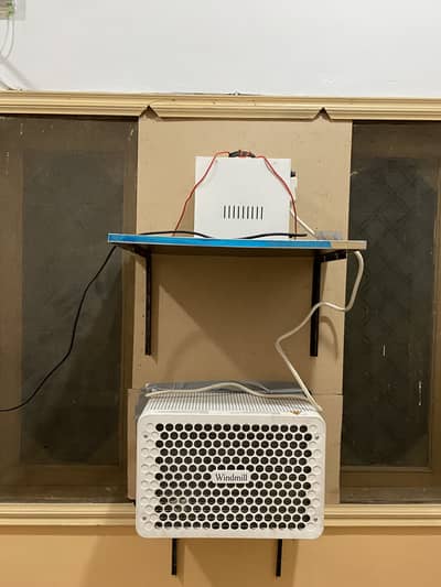 Windmill 6000 BTU Imported Window AC + Heavy-Duty Converter