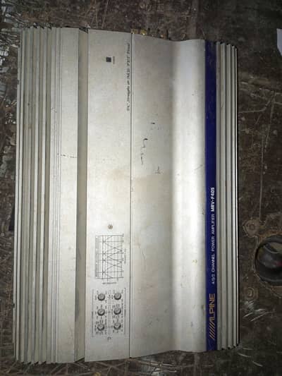 Alpine MRV-F405 V12 Series 4ch Car Amplifier