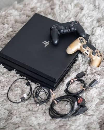 Playstation 4 Pro. Full Package Deal.