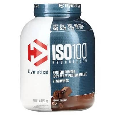 Dymatize Iso 100 5 lb (gourmet chocolate)