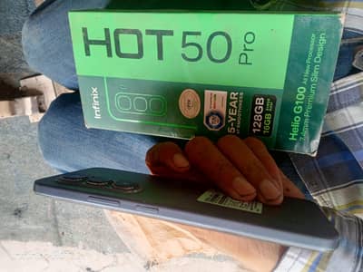 Infinix hot 50 pro 128gb 8 gb ram display finger ha
