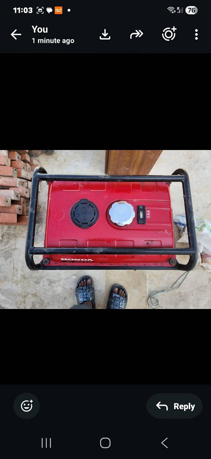 Original Honda Reconditioned Generator EB 3000S| Petrol 1