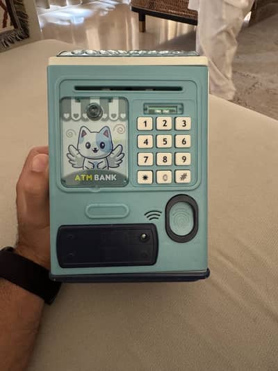 Kids money bank safe