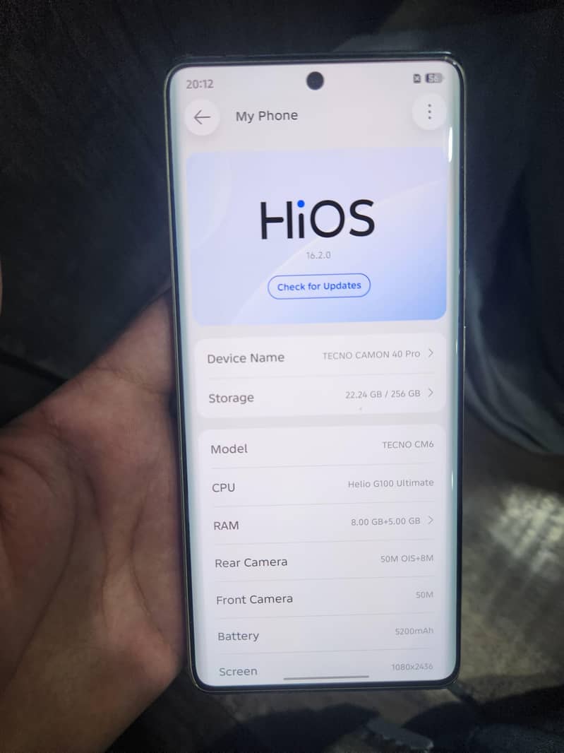 Tecno CAMON 40 Pro 2
