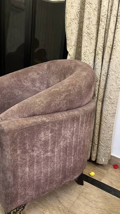 sofa set with 2 chairs