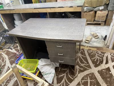 We change table already used in our office