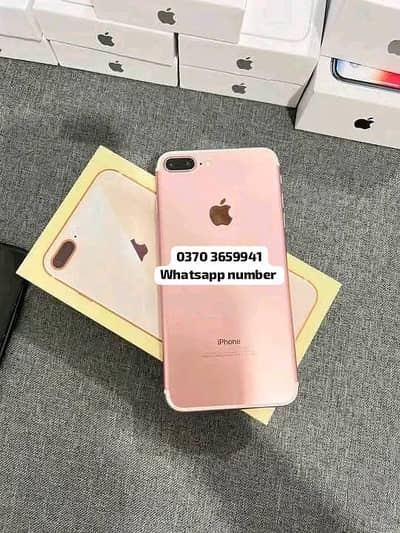 Apple iPhone 7 Plus pta approved with complete box contact WhatsApp