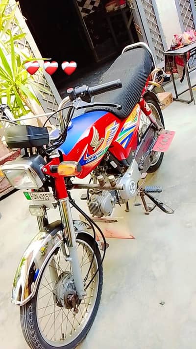 Honda cd 70 2020 model all ok no work need