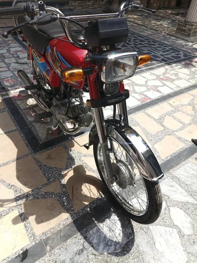Honda CD 70 open voucher