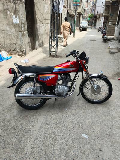 Cg 125 2012 Model