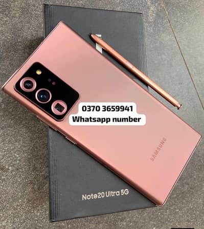Samsung Mobile Note 20 Ultra pta approved contact WhatsApp