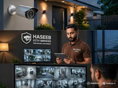 Professional CCTV Camera Installation & Services - Haseeb CCTV