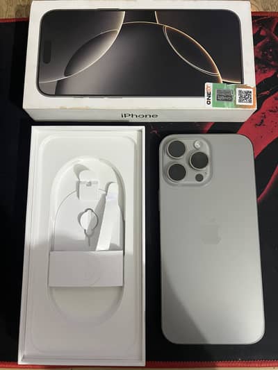 Apple iPhone 16 Pro Max 256gb PTA Approved