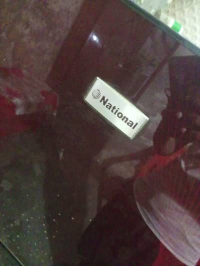 National Small size reflection Red Glass door fridge For Sale