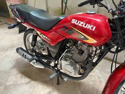 Suzuki GD 110S Red | Model 2024 | 100% Genuine Condition
