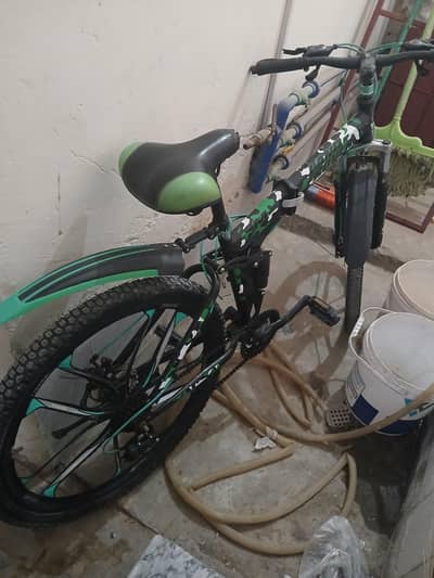 bicycle and some other items