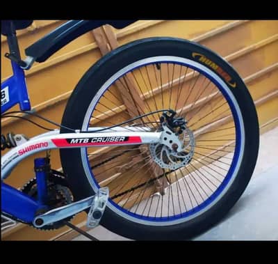 Humber bicycle dual shock disc brakes
