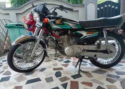Honda 125 2023 model urjent for sale