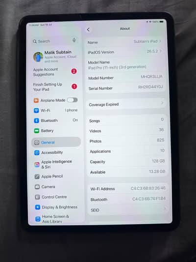 iPad Pro M1(2021)