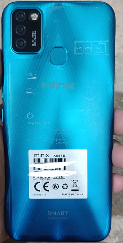Infinix Smart 5 2gb ram 32 GB storage with box charger