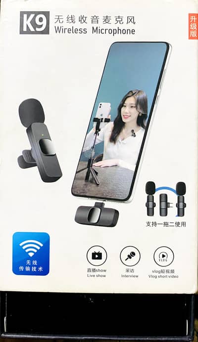 K9 wireless microphone Bluetooth phone Mike