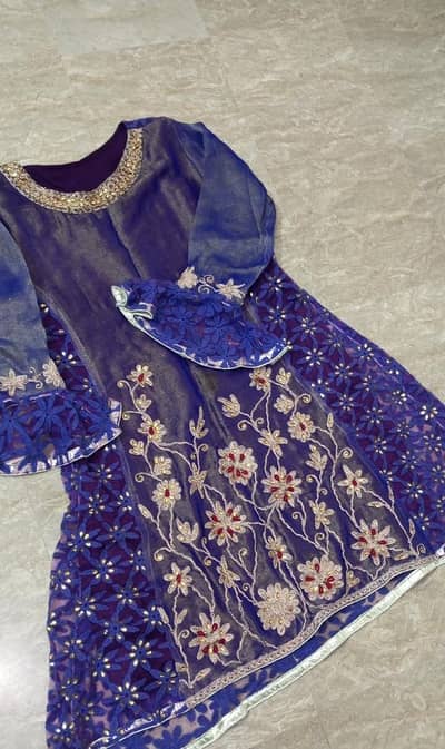 3pc bell bottom,frock