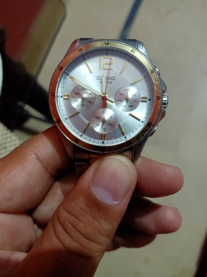 Casio watch 1