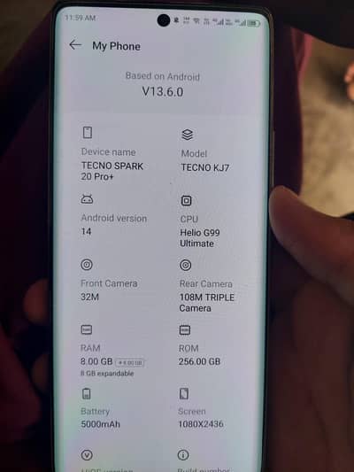 Tecno Spark 20 Pro Plus
