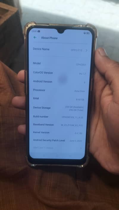 OPPO F15 8gb 256gb family use h urgent sale no exchange