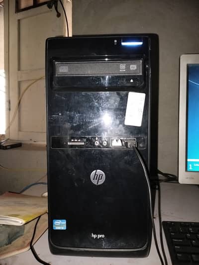 Hp pro Core i5 3rd generation and LCD and all accessories.