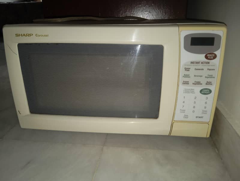 Sharp carousel microwave 0